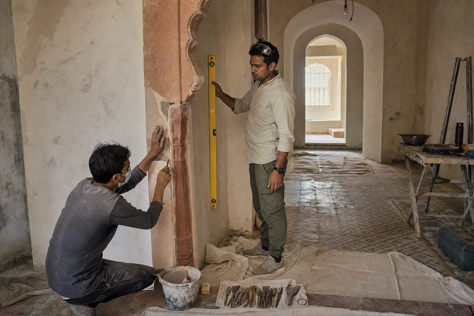 Indian construction perspective for How to Check Construction Quality of a Built House in Jaipur