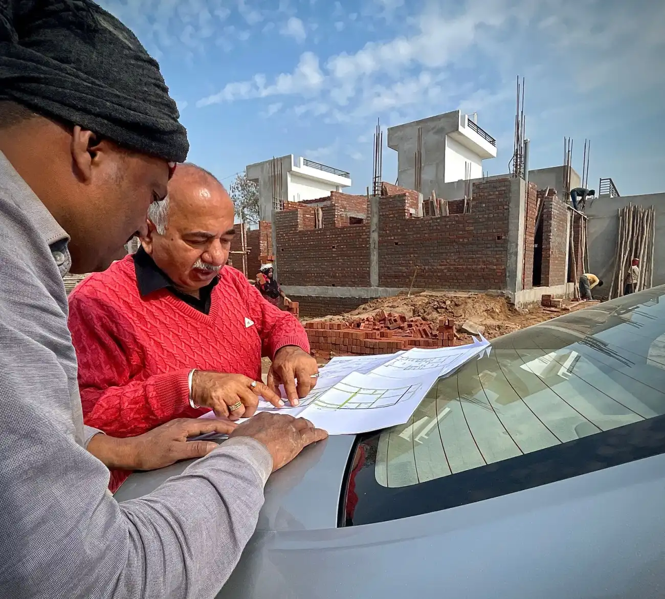 Indian construction perspective for Jaipur Home Building Plan Approval Preparation Checklist